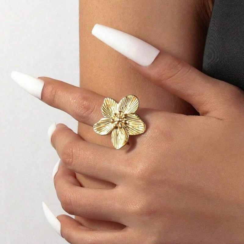 Big Bloom Flower Ring