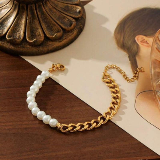 Pearl - Chain Bracelet